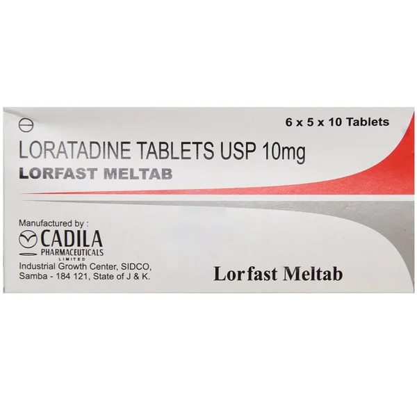 Lorfast Meltab Tablet 10's, Pack of 10 TABLETS