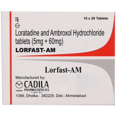 Lorfast-AM Tablet 10's, Pack of 10 TABLETS