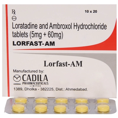 Lorfast-AM Tablet 10's, Pack of 10 TABLETS