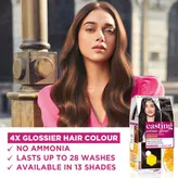 L'Oreal Paris Casting Creme Gloss Hair Color 200 Ebony Black, 1 Kit, Pack of 1