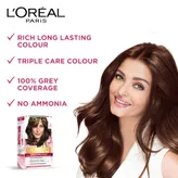 L'Oreal Paris Excellence 4 Natural Brown Creme Hair Color, 1 Kit, Pack of 1