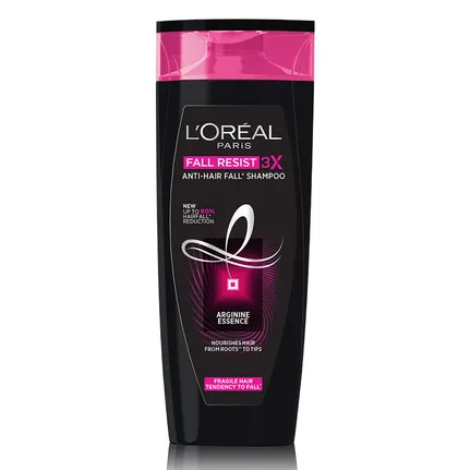 L'Oreal Paris Fall Resist 3X Anti-Hairfall Shampoo, 396 ml Price