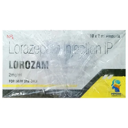 Lorozam 2 mg/ml Injection 2 ml