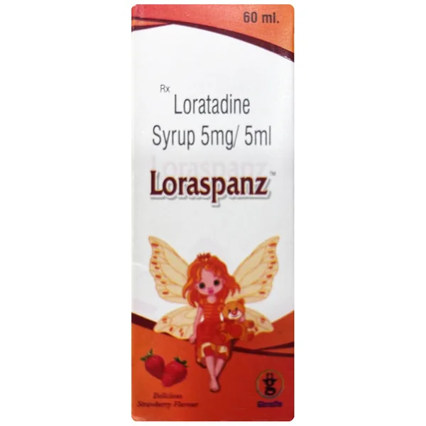 Loraspanz Delicious Strawberry Flavour Syrup 60 ml