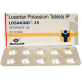 Losakind 25 Tablet 10's, Pack of 10 TABLETS