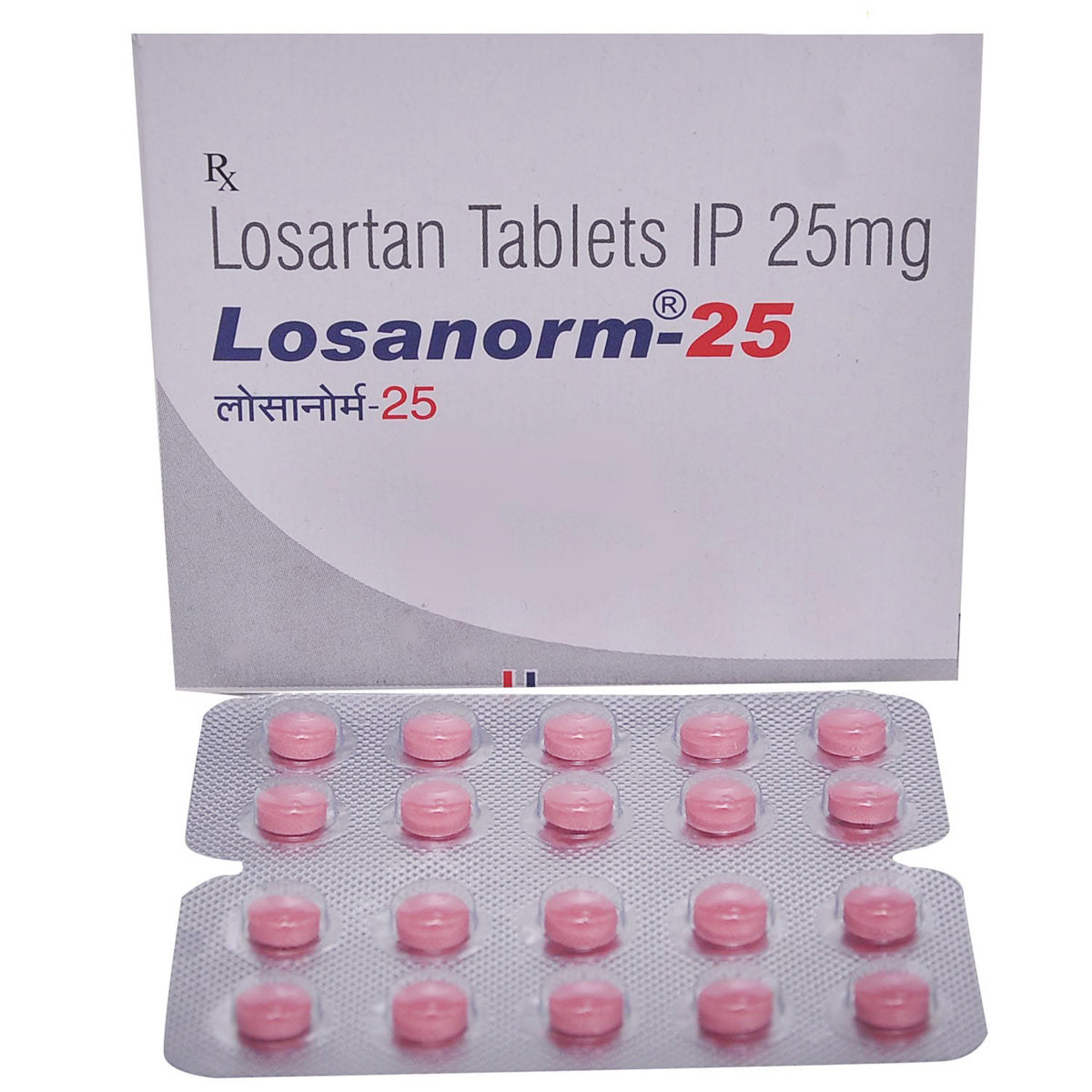 Losanorm 25 Tablet 10's, Pack of 10 TABLETS Losanorm 25 Tablet 10's, Pack of 10 TABLETS