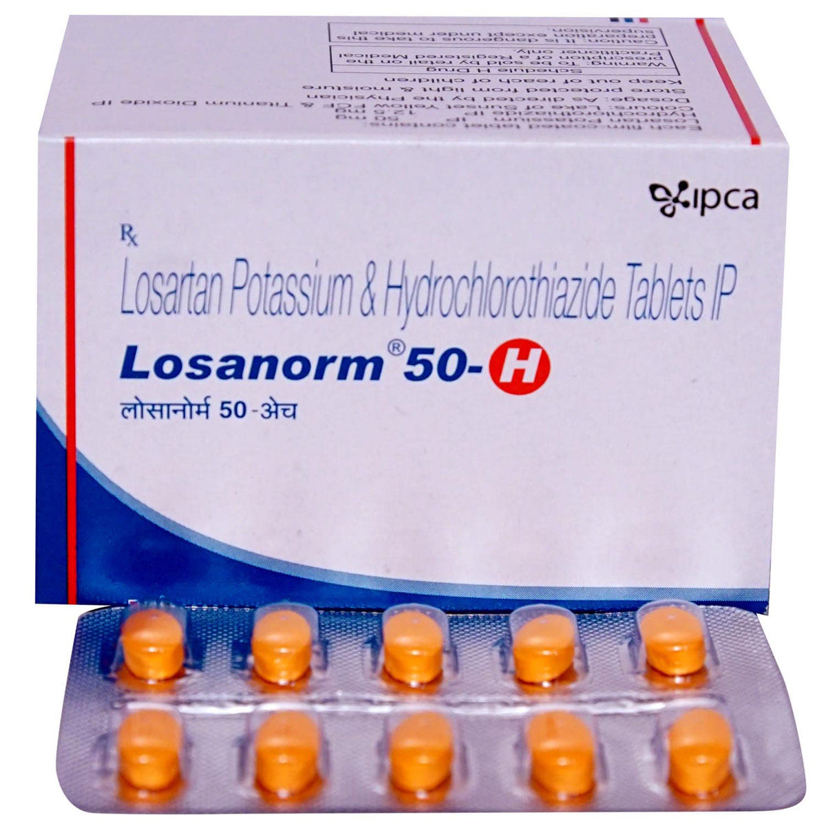 Buy Losanorm H 50 Tablet 10's Online