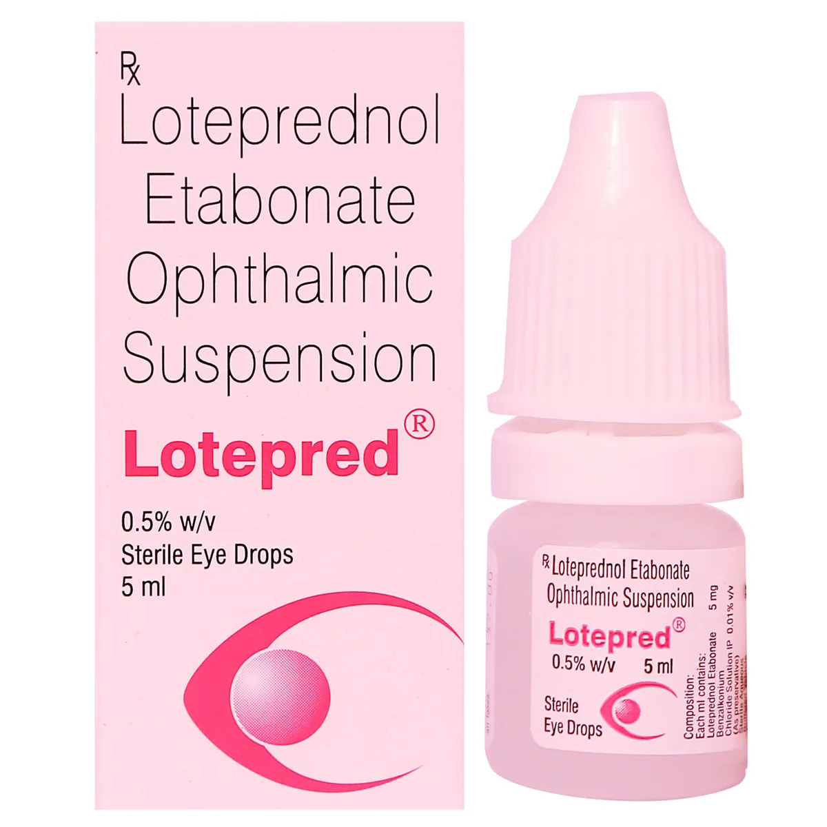Lotepred Eye Drops 5 ml- Cipla Ltd.