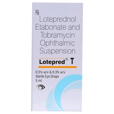 Lotepred T Eye Drops 5 ml, Pack of 1 EYE DROPS