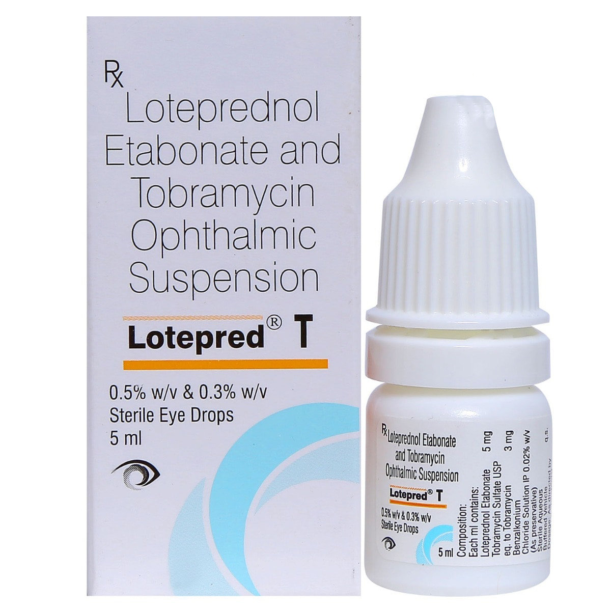 Lotepred T Eye Drops 5 ml, Pack of 1 Lotepred T Eye Drops 5 ml, Pack of 1