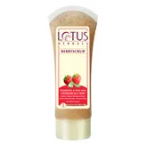 Lotus Herbals Berryscrub Strawberry &amp; Aloe Vera Exfoliating Face Wash, 80 gm, Pack of 1