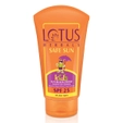 Lotus Herbals Safe Sun Kids Sun Block Cream SPF 25, 100 gm