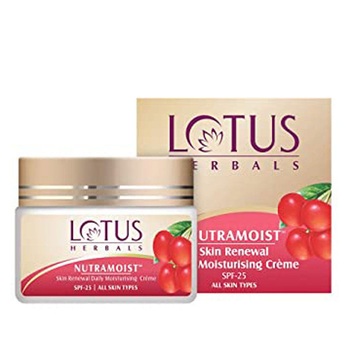 Buy Lotus Herbals Nutramoist Daily Moisturising Cream, 50 gm Online