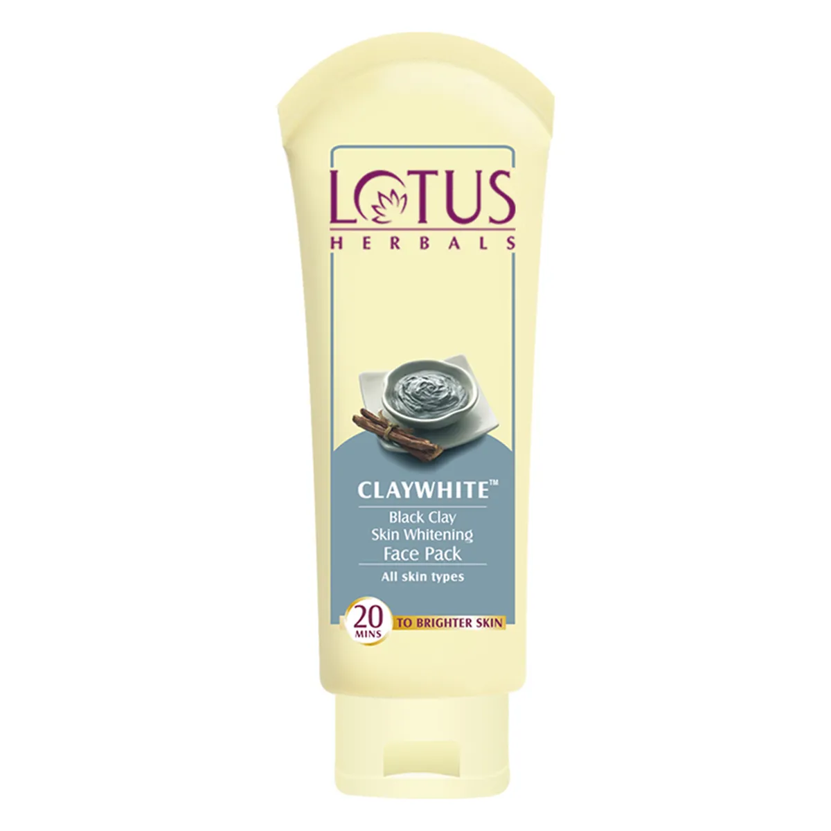 Buy Lotus Herbals Claywhite Black Clay Skin Whitening Face Pack