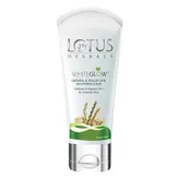 Lotus Herbals Whiteglow Oatmeal &amp; Yogurt Skin Whitening Scrub, 100 gm, Pack of 1