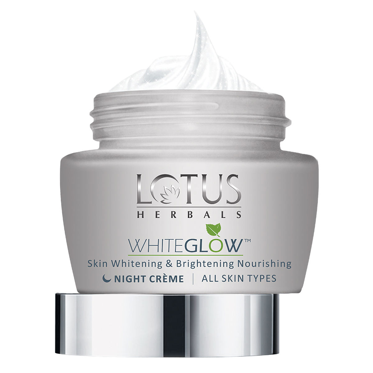 Lotus Herbals White Glow Night Creme 60 gm | Mulberry Extract, Grape Extract, Saxifraga Extracts & Milk Enzymes | Deep Nourishment | For All Skin Type, Pack of 1 Lotus Herbals White Glow Night Creme 60 gm | Mulberry Extract, Grape Extract, Saxifraga Extracts & Milk Enzymes | Deep Nourishment | For All Skin Type, Pack of 1