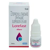 Lotefast Ophthalmic Suspension 5 ml, Pack of 1 Eye Drops