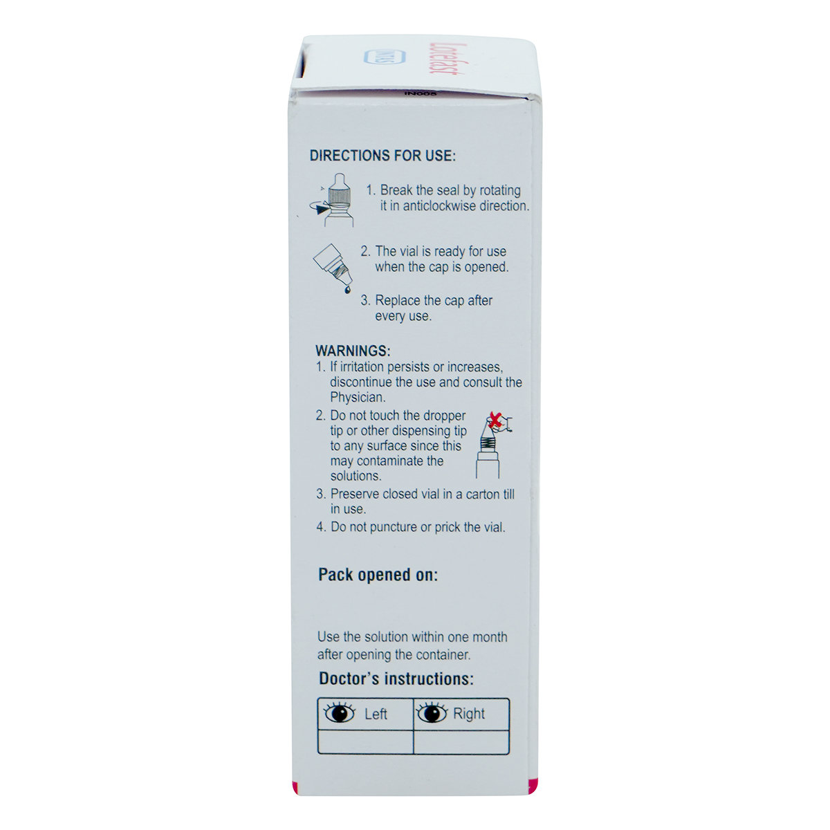 Lotefast Ophthalmic Suspension 5 ml, Pack of 1 Eye Drops Lotefast Ophthalmic Suspension 5 ml, Pack of 1 Eye Drops