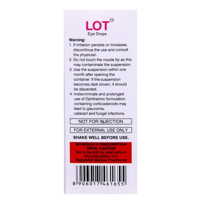 Lot 5 Eye Drop 5 ml, Pack of 1 Eye Drops