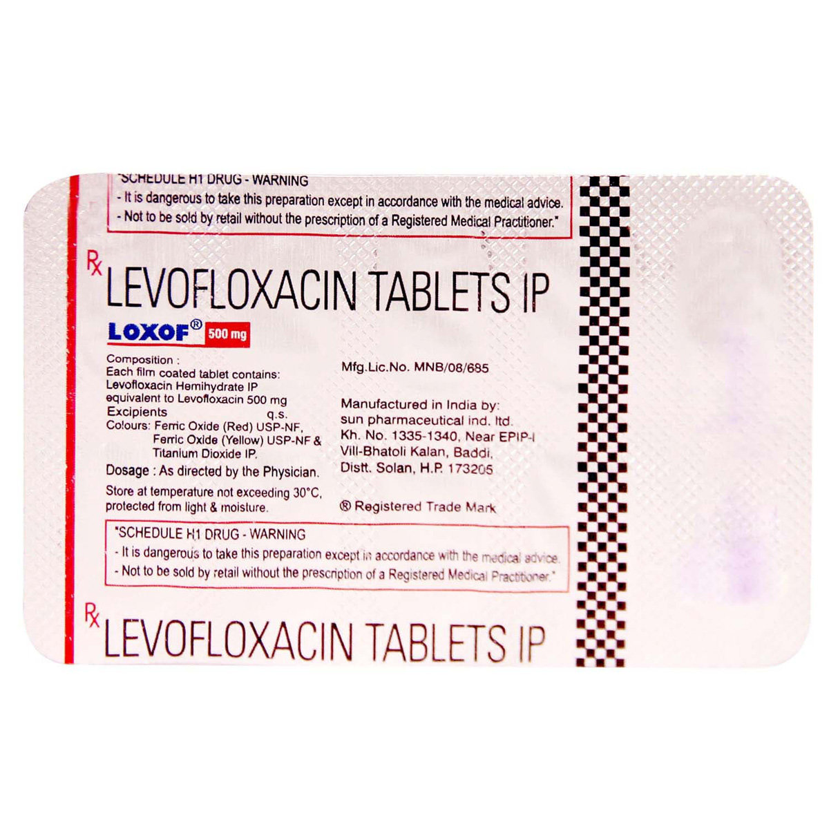Loxof 500 Tablet 10's, Pack of 10 TABLETS Loxof 500 Tablet 10's, Pack of 10 TABLETS