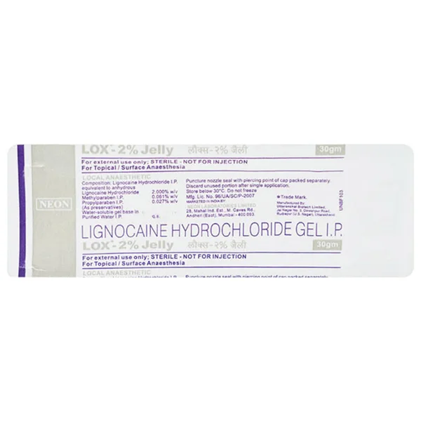 Lox 2% Gel 30 gm