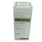 Lox 10% Spray 50 ml, Pack of 1 LIQUID