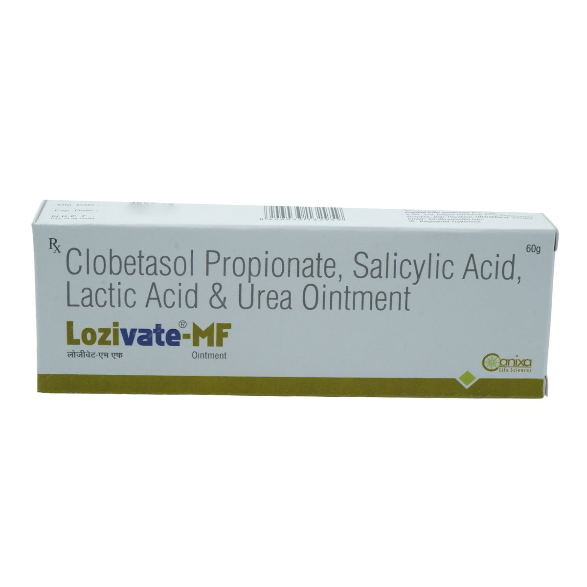 Lozivate-MF Ointment 60 gm, Pack of 1 Ointment Lozivate-MF Ointment 60 gm, Pack of 1 Ointment