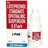 L-Pred Opthalmic Suspension 5 ml, Pack of 1 OPTHALMIC SUSPENSION