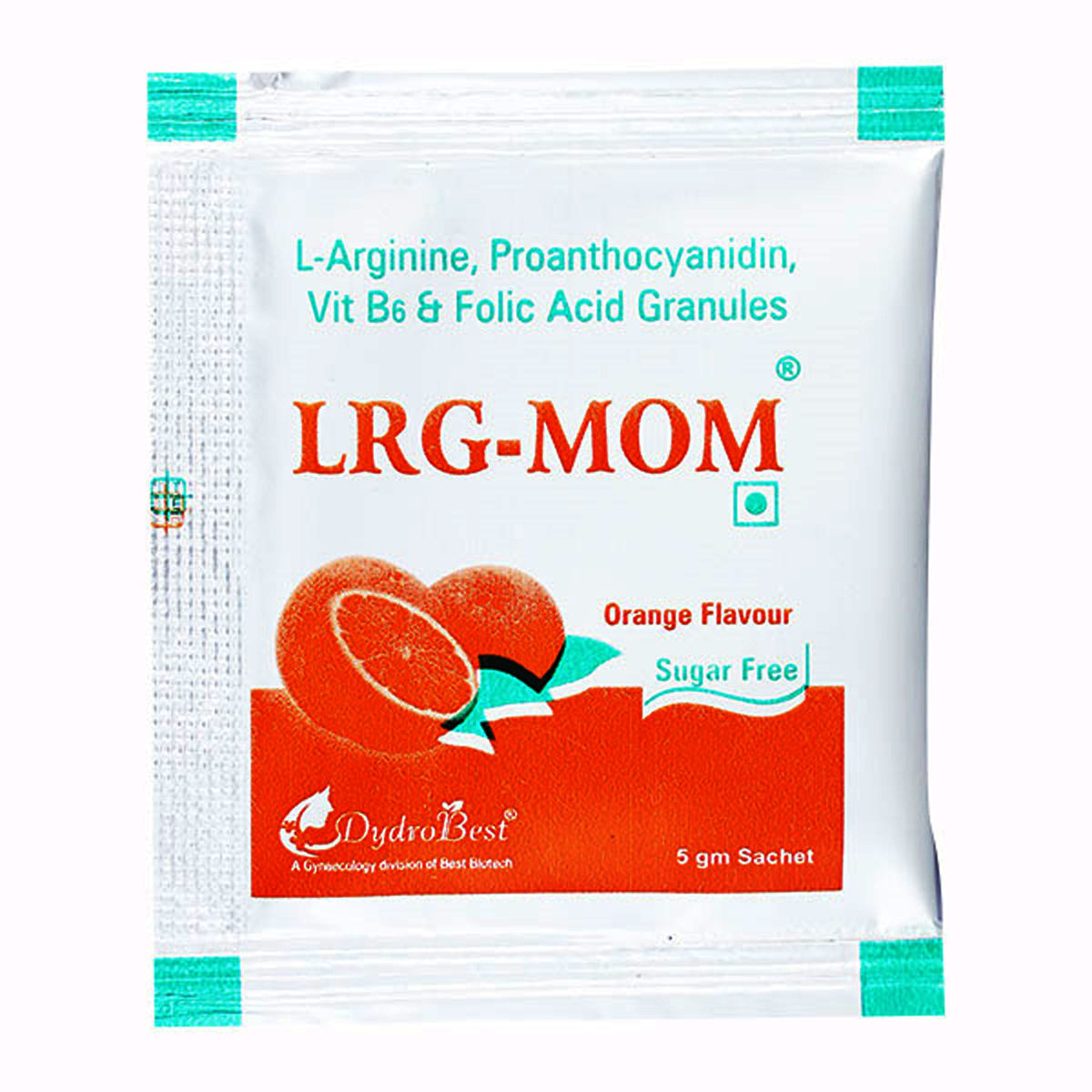 Buy LRG-MOM Sugar Free Orange Sachet 5 gm Online