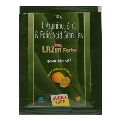 Lrzin Sugar Free Lemony Orange Granules 10 gm, Pack of 1 GRANULES