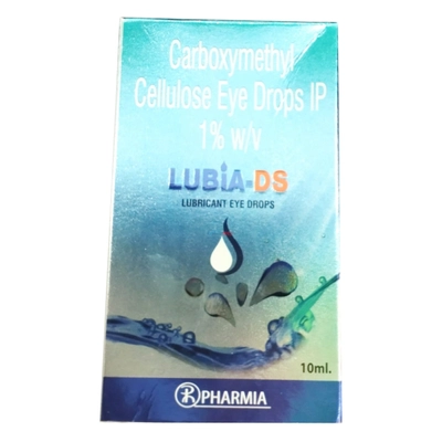 Lubia DS 1% Eye Drop 10 ml, Pack of 1 EYE DROPS