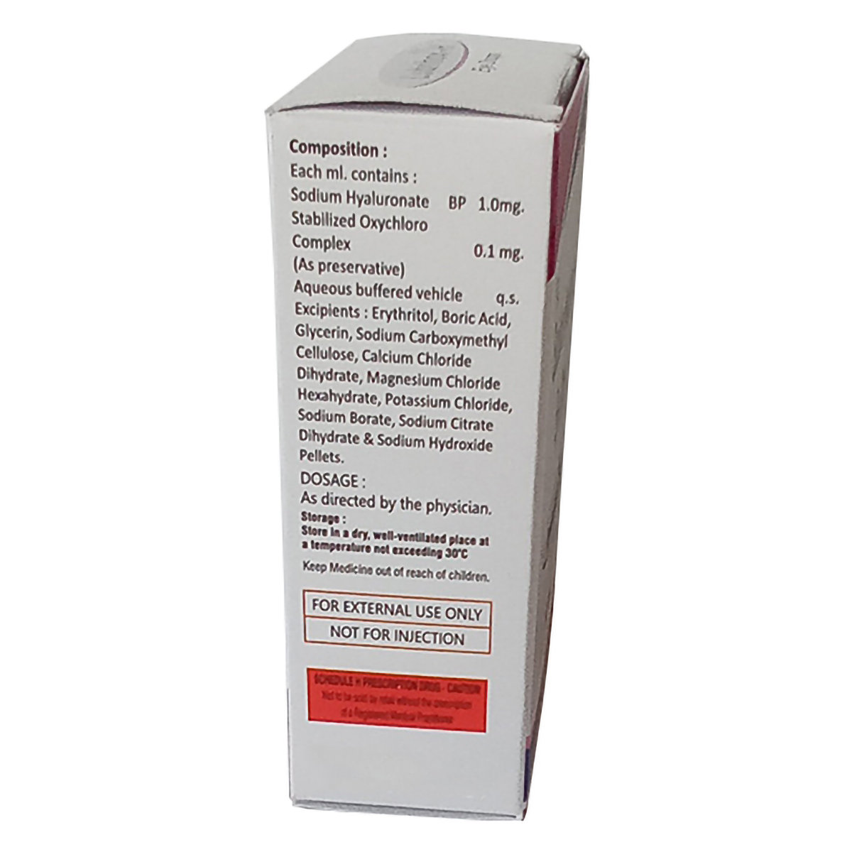 Lubrihox-H 1 mg Eye Drops 10 ml, Pack of 1 EYE DROPS Lubrihox-H 1 mg Eye Drops 10 ml, Pack of 1 EYE DROPS