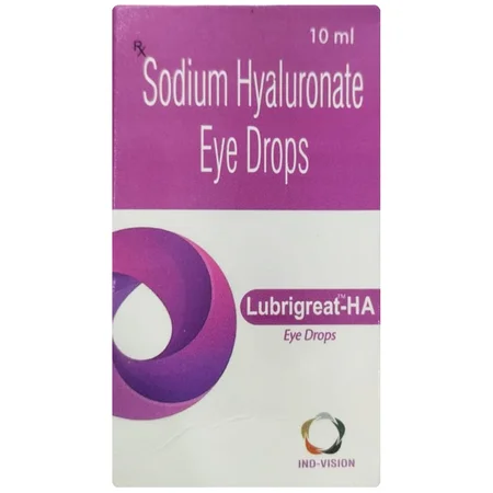 Lubrigreat-HA 0.1% Eye Drops 10 ml
