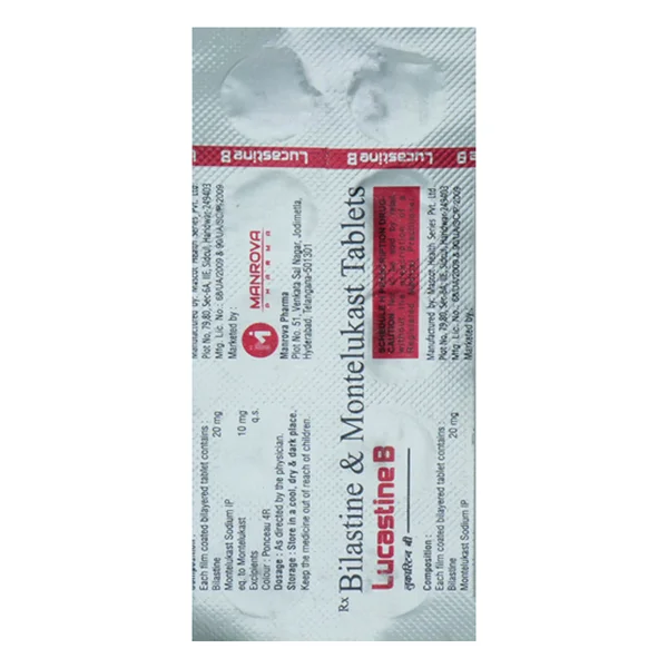 Lucastine B Tablet 10's