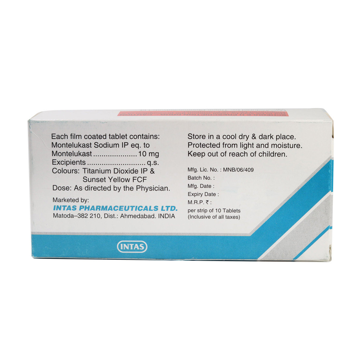 Lukotas 10 Tablet 10's, Pack of 10 TABLETS Lukotas 10 Tablet 10's, Pack of 10 TABLETS