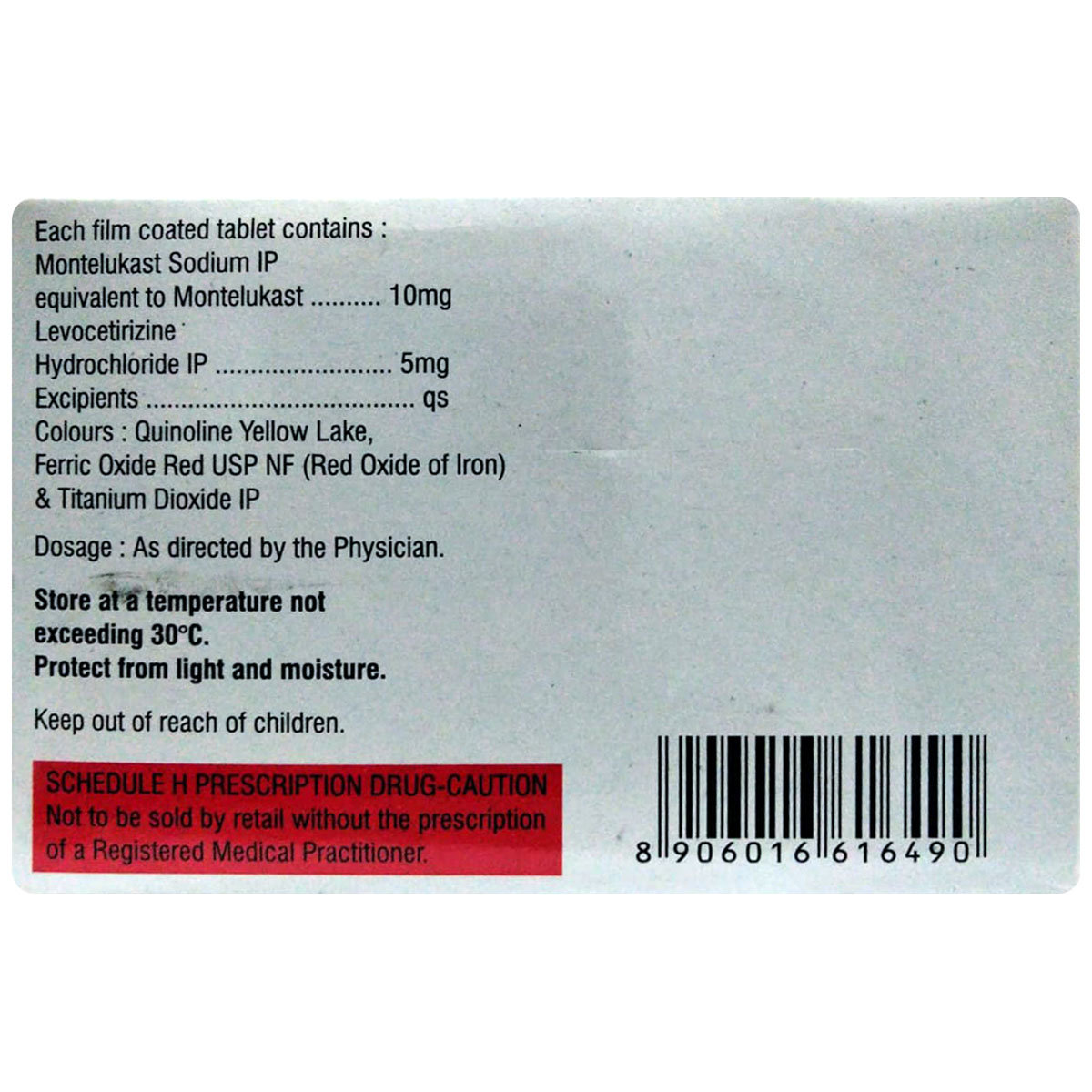 Lukotrap LC Tablet 15's, Pack of 15 TabletS Lukotrap LC Tablet 15's, Pack of 15 TabletS