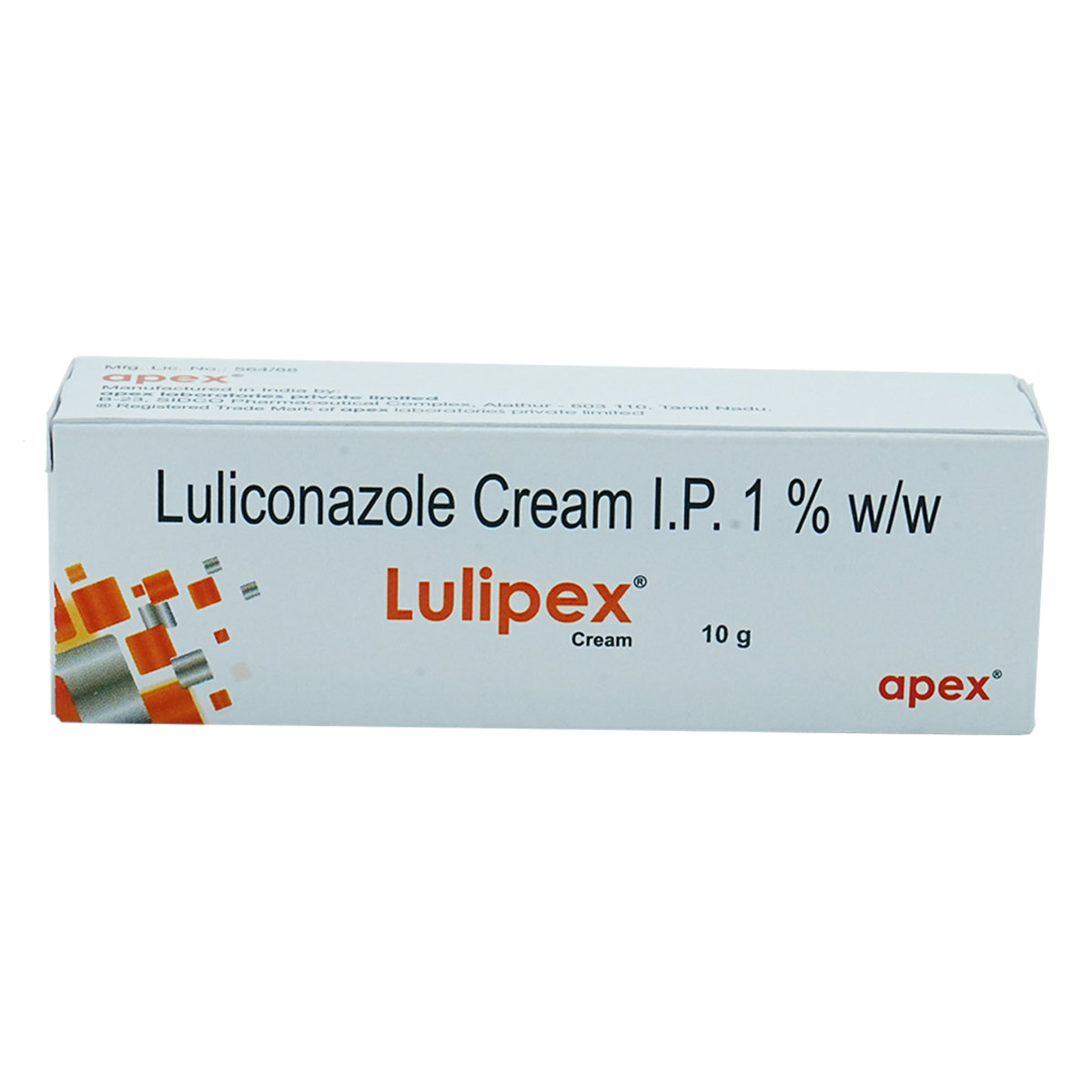 Lulipex 1%W/W Cream 10gm, Pack of 1 Cream Lulipex 1%W/W Cream 10gm, Pack of 1 Cream