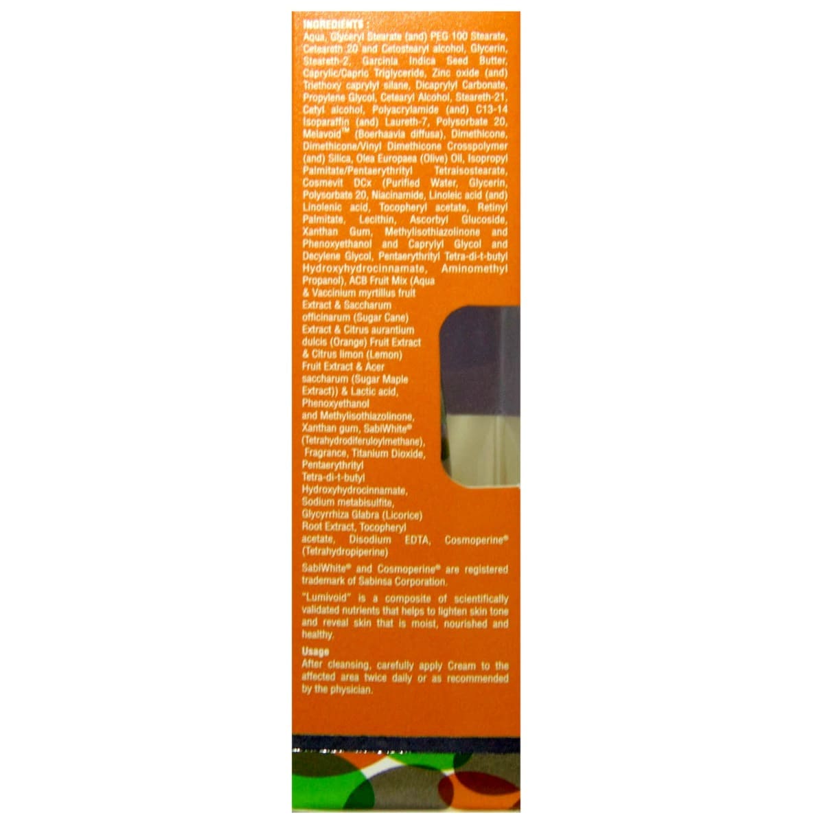 Lumivoid Depigmenting Cream 15 gm, Pack of 1 Lumivoid Depigmenting Cream 15 gm, Pack of 1