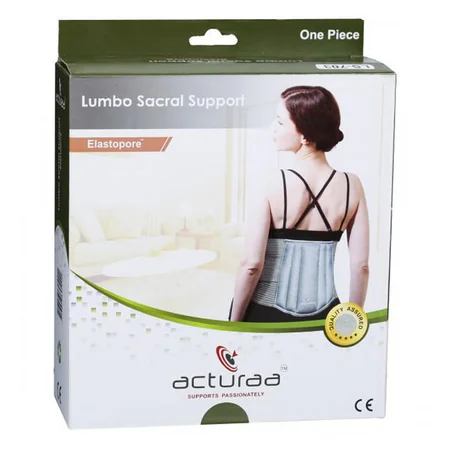 Acura Lumbo Sacral Support Contoured Elastopore XXL, 1 Count