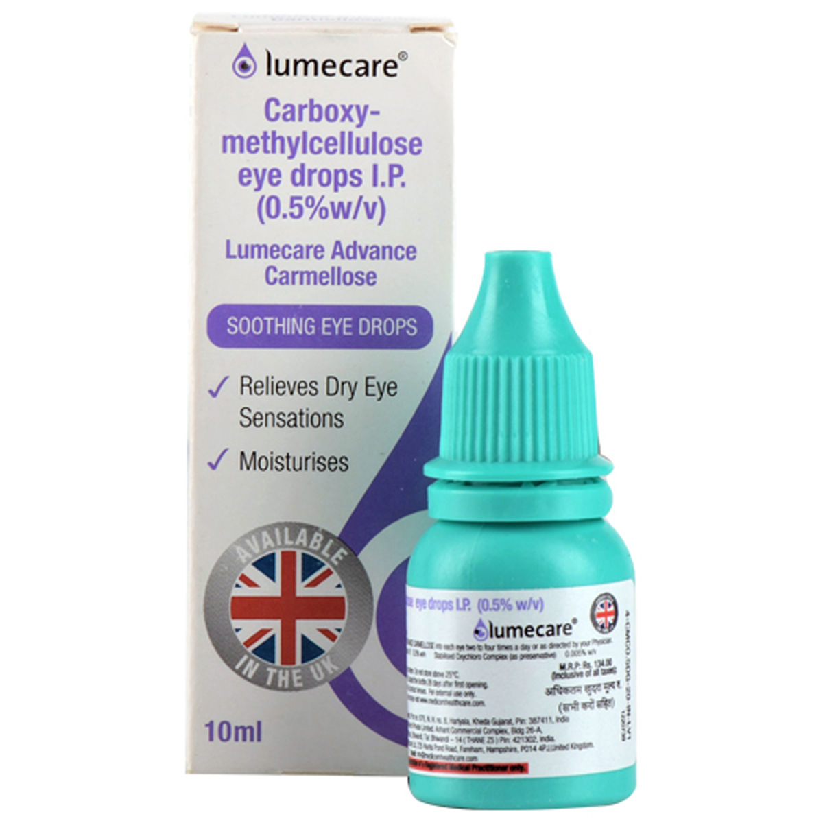 Lumecare Advance Carmellose 0.5W/V Eye Drops Uses, Benefits, Price