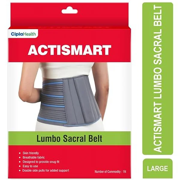 Cipla Lumbar Sacral Belt XXL, 1 Count