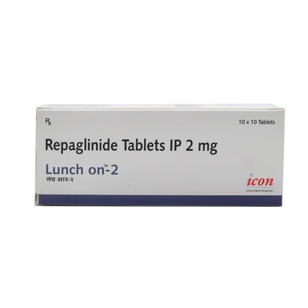 Lunch ON 2 mg Tablet 10's