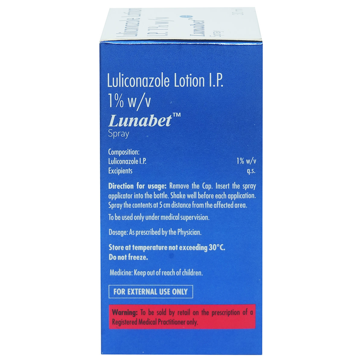 Lunabet Spray 30 ml, Pack of 1 Lunabet Spray 30 ml, Pack of 1