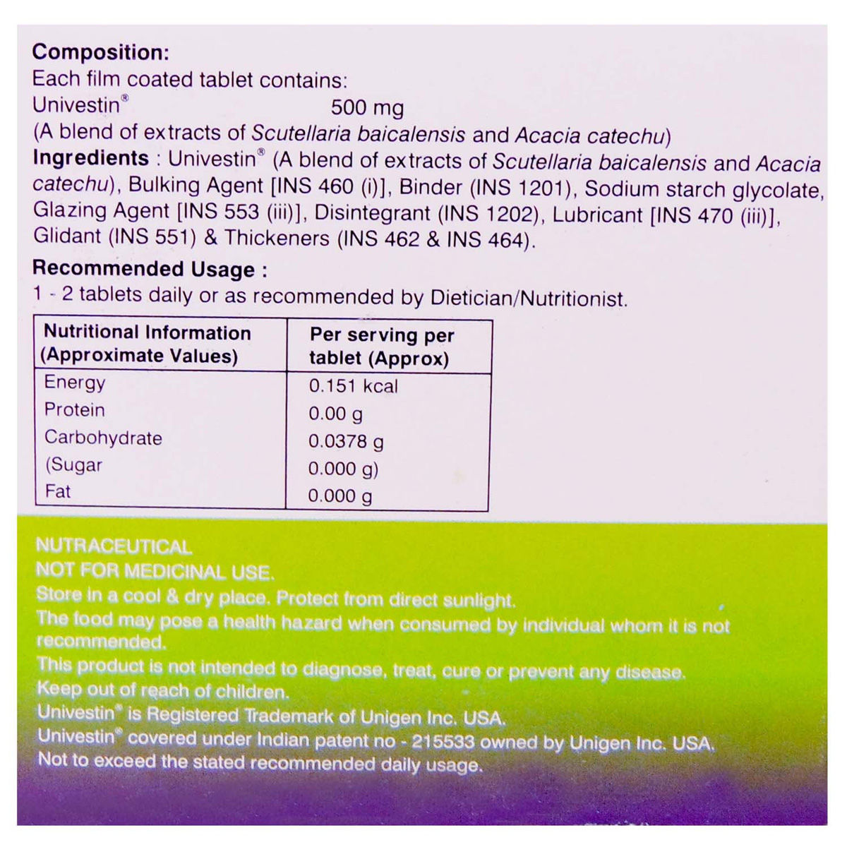 Lupivestin 500 Tablet 10's Price, Uses, Side Effects, Composition ...