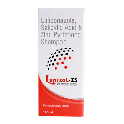 Lupizol-ZS Anti-Dandruff Shampoo, 100 ml, Pack of 1 Shampoo