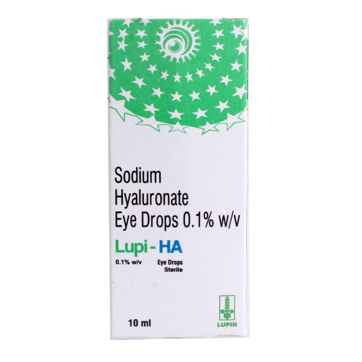 Lupi-HA 0.1% Eye Drops 10 ml, Pack of 1 EYE DROPS