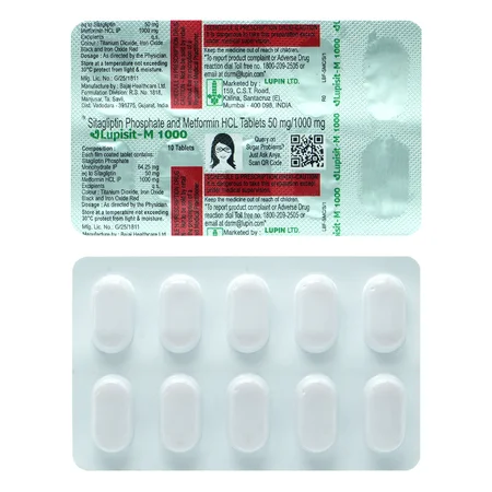 Lupisit-M 1000 Tablet 10's