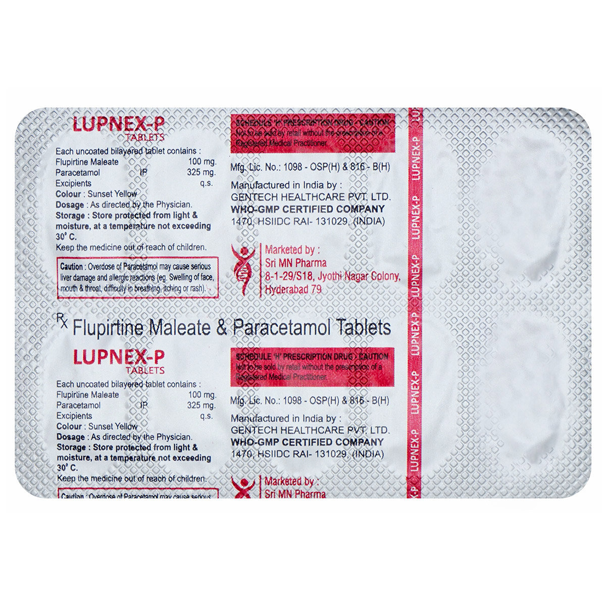 Lupnex-P Tablet 10's, Pack of 10 Lupnex-P Tablet 10's, Pack of 10
