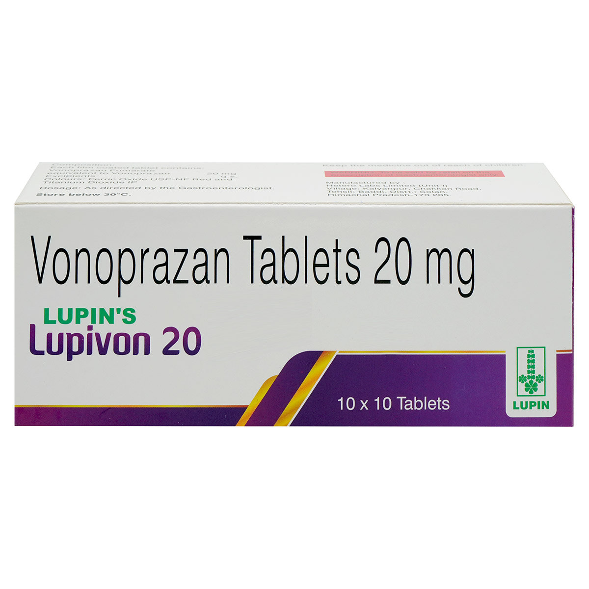 Lupivon 20 Tablet 10's, Pack of 10 TABLETS Lupivon 20 Tablet 10's, Pack of 10 TABLETS
