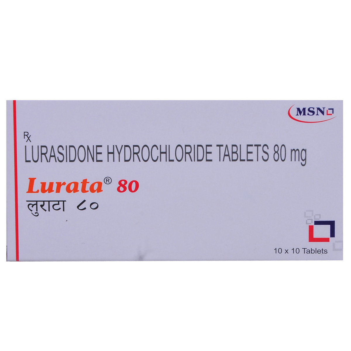 Lurata 80 Tablet 10's, Pack of 10 TABLETS Lurata 80 Tablet 10's, Pack of 10 TABLETS